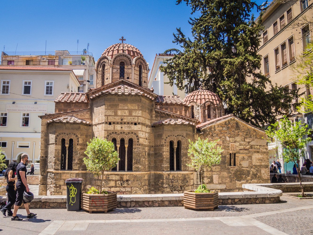 Church of Panaghia Kapnikarea by Randy Connolly